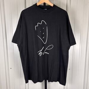 Jay Leno Script Face Tonight Show 90s XL Shirt